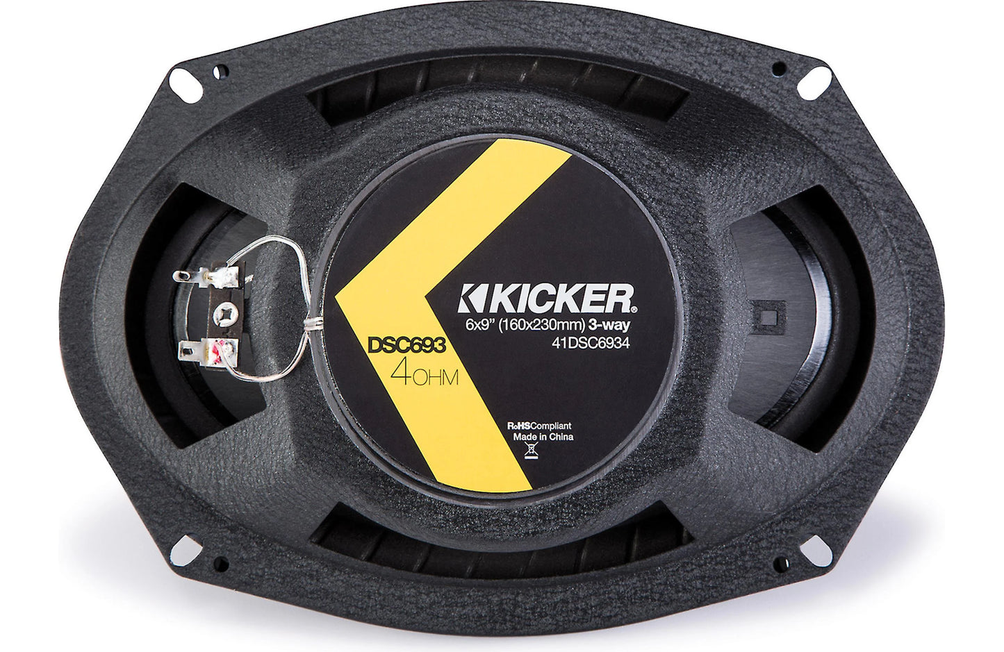 Kicker DSC6934 DS Series 6" x 9" 3-Way Speakers 360W max