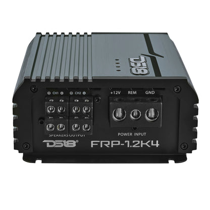 DS18 FRP-1.2K4 Class D Full Range 1200W RMS 4-channel Amplifier