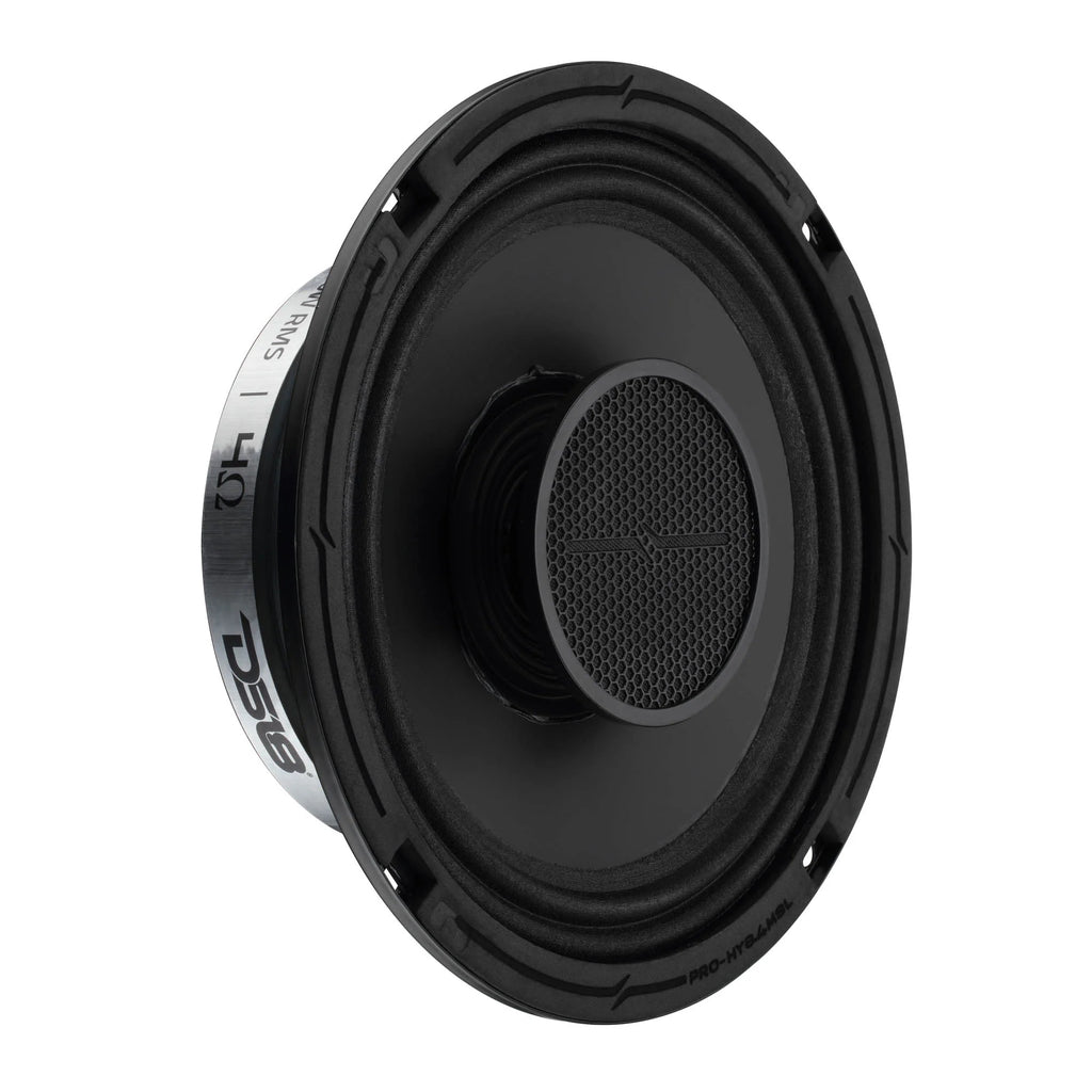DS18 PRO 8" Shallow Coaxial Hybrid Mid-Range Loudspeaker with Built-in Driver | 200W RMS 4-Ohm