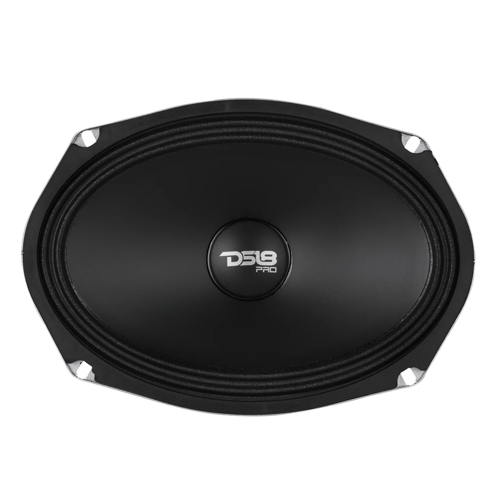 DS18 PRO 6x9" Slim Water-Resistant Mid-Range Loudspeaker | 250W RMS 2-Ohm