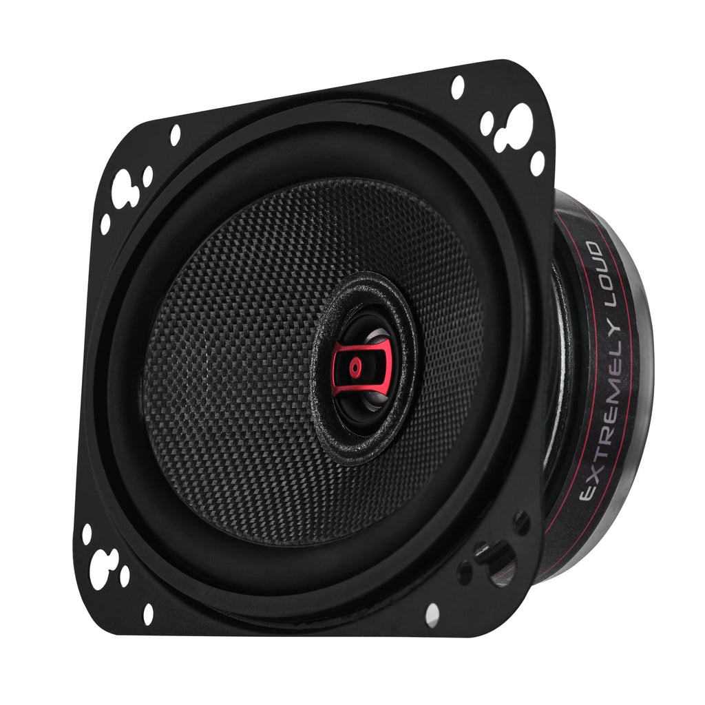 DS18 EXL 4x6” 2-Way Coaxial Speaker with Fiber Glass Cone | 60W RMS 3-Ohm