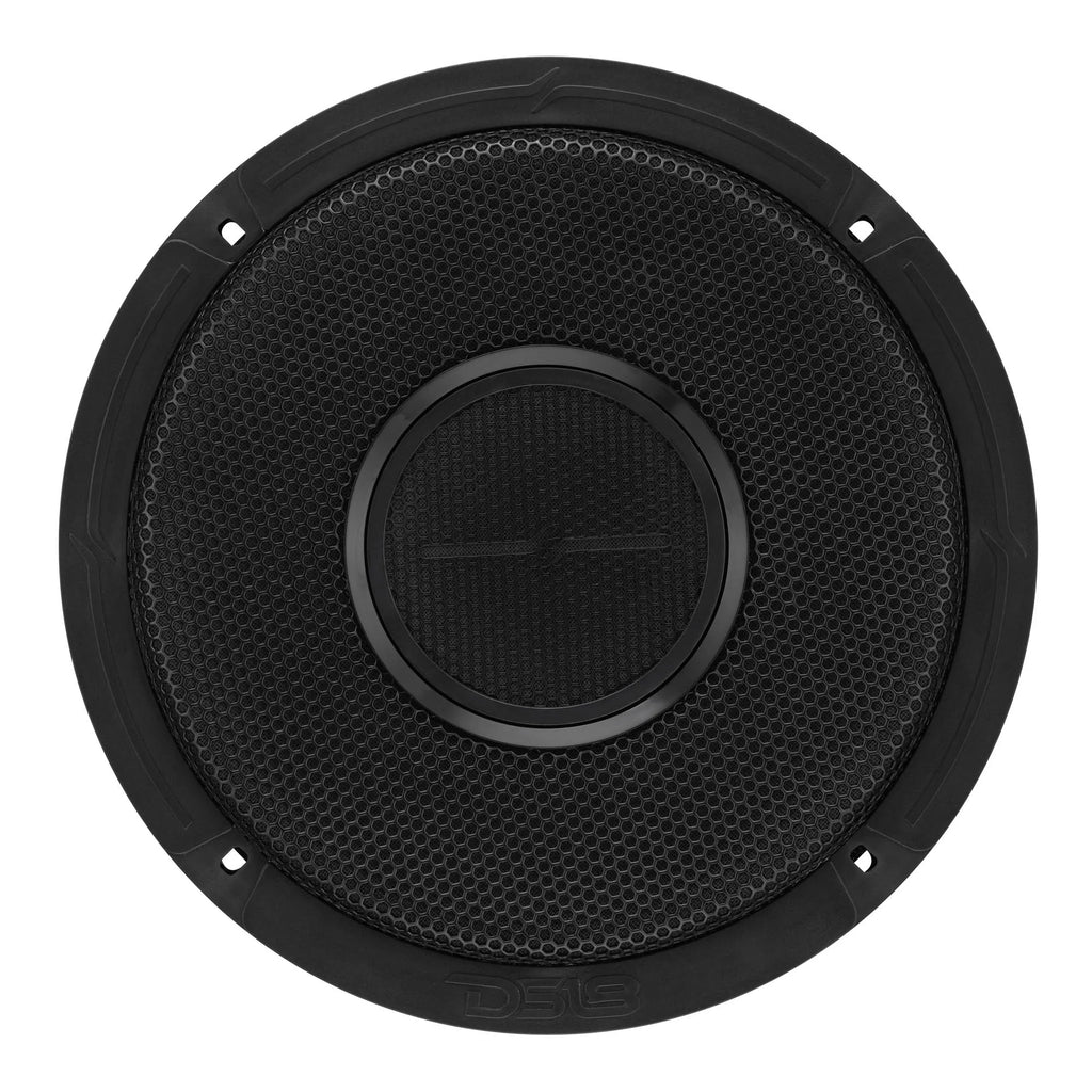 DS18 PRO 8" Shallow Coaxial Hybrid Mid-Range Loudspeaker with Built-in Driver | 200W RMS 8-Ohm