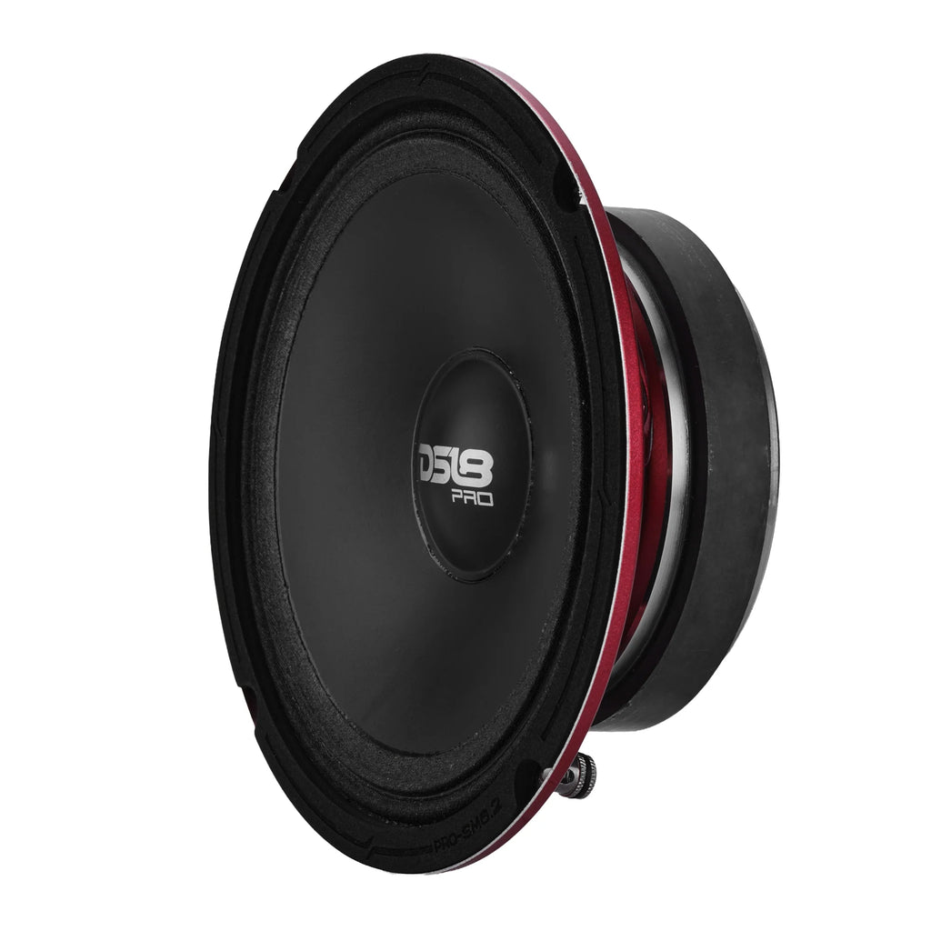 DS18 PRO 6.5" Slim Mid-Range Loudspeaker with Water-Resistant Cone | 200W RMS 2-Ohm
