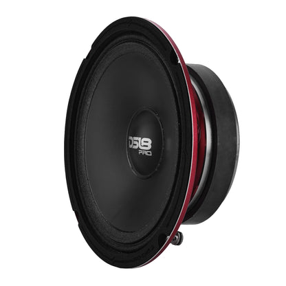 DS18 PRO 6.5" Slim Mid-Range Loudspeaker with Water-Resistant Cone | 200W RMS 2-Ohm