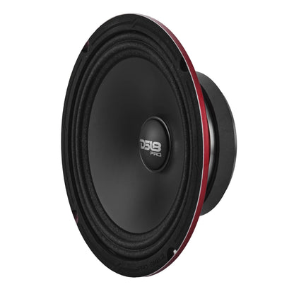 DS18 PRO 8" Slim Water-Resistant Mid-Range Loudspeaker | 250W RMS 2-Ohm