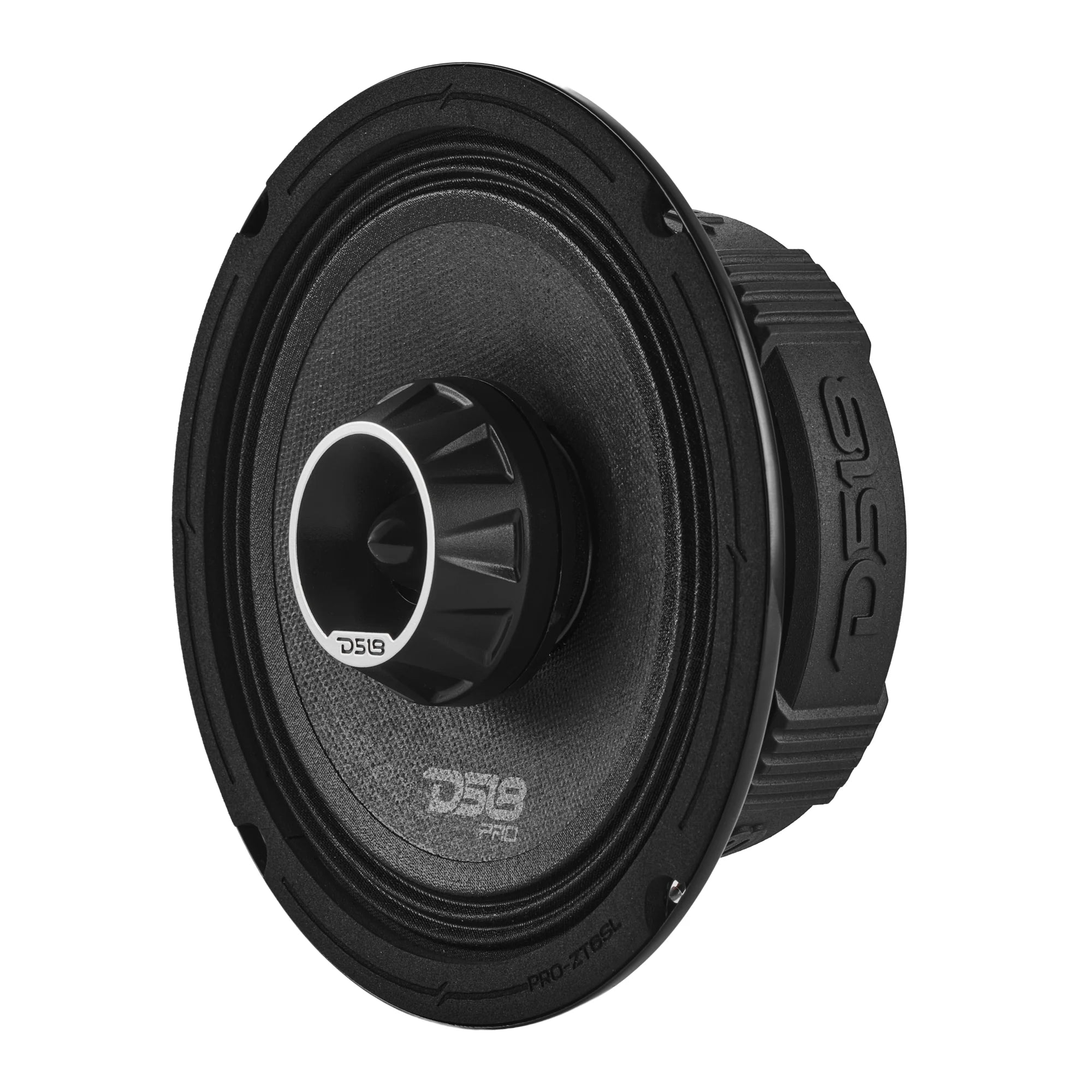 DS18 PRO-ZT 6.5” Slim Coaxial Mid-Range Loudspeaker with Water-Resistant Cone Built-in Bullet Tweeter | 200W RMS 4-Ohm