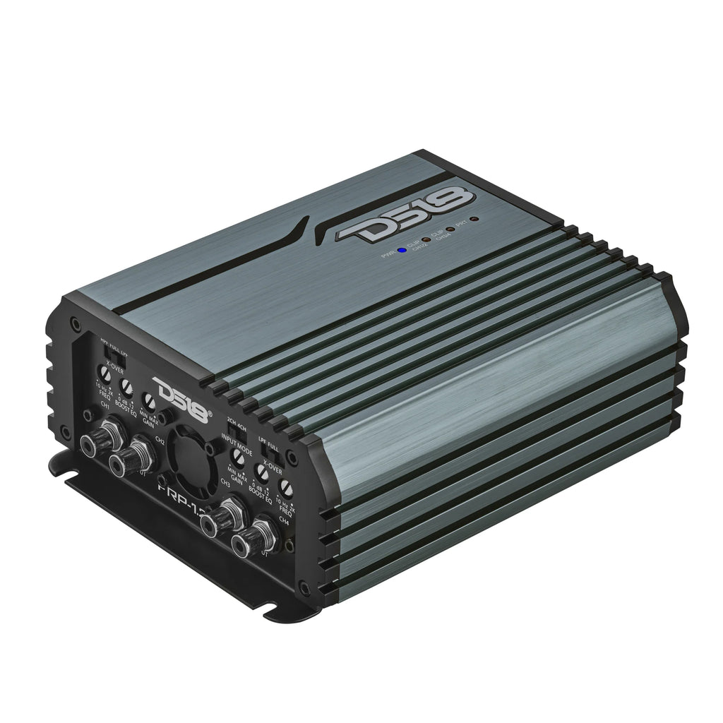 DS18 FRP-1.2K4 Class D Full Range 1200W RMS 4-channel Amplifier