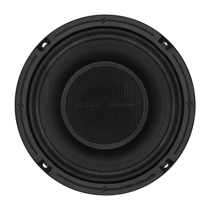 DS18 PRO 6.5" Shallow Coaxial Hybrid Mid-Range Loudspeaker with Built-in Driver | 150W RMS 4-Ohm