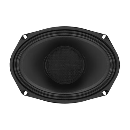 DS18 PRO 6x9” Hybrid Slim Loudspeaker with Water-Resistant Cone and Compression Driver Horn | 175W RMS 2/4/8 Ohm