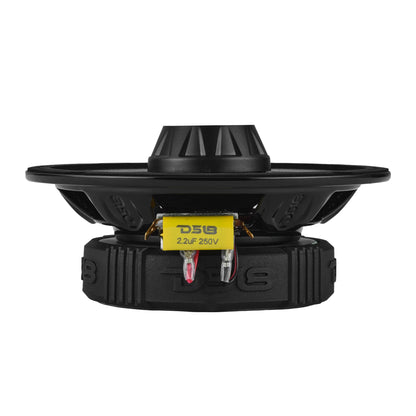 DS18 PRO-ZT 6.5” Slim Coaxial Mid-Range Loudspeaker with Water-Resistant Cone Built-in Bullet Tweeter | 200W RMS 4-Ohm