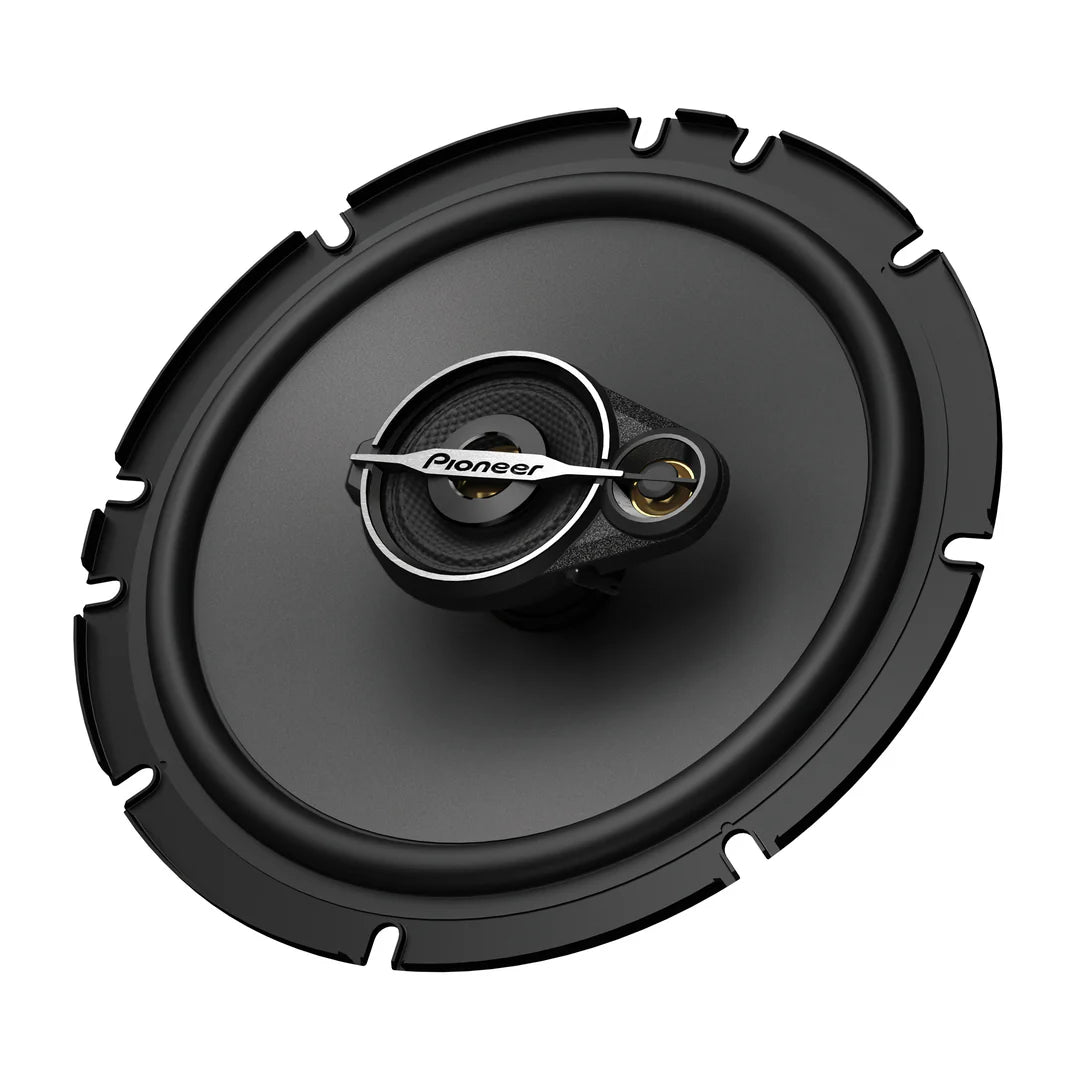 Pioneer TSA1671F 6.5” - 3-way, 320 W Max Power, Carbon/Mica-reinforced IMPP™ cone, 1-5/8" (42mm) Cone Midrange, 11mm tweeter - Coaxial Speakers (pair)