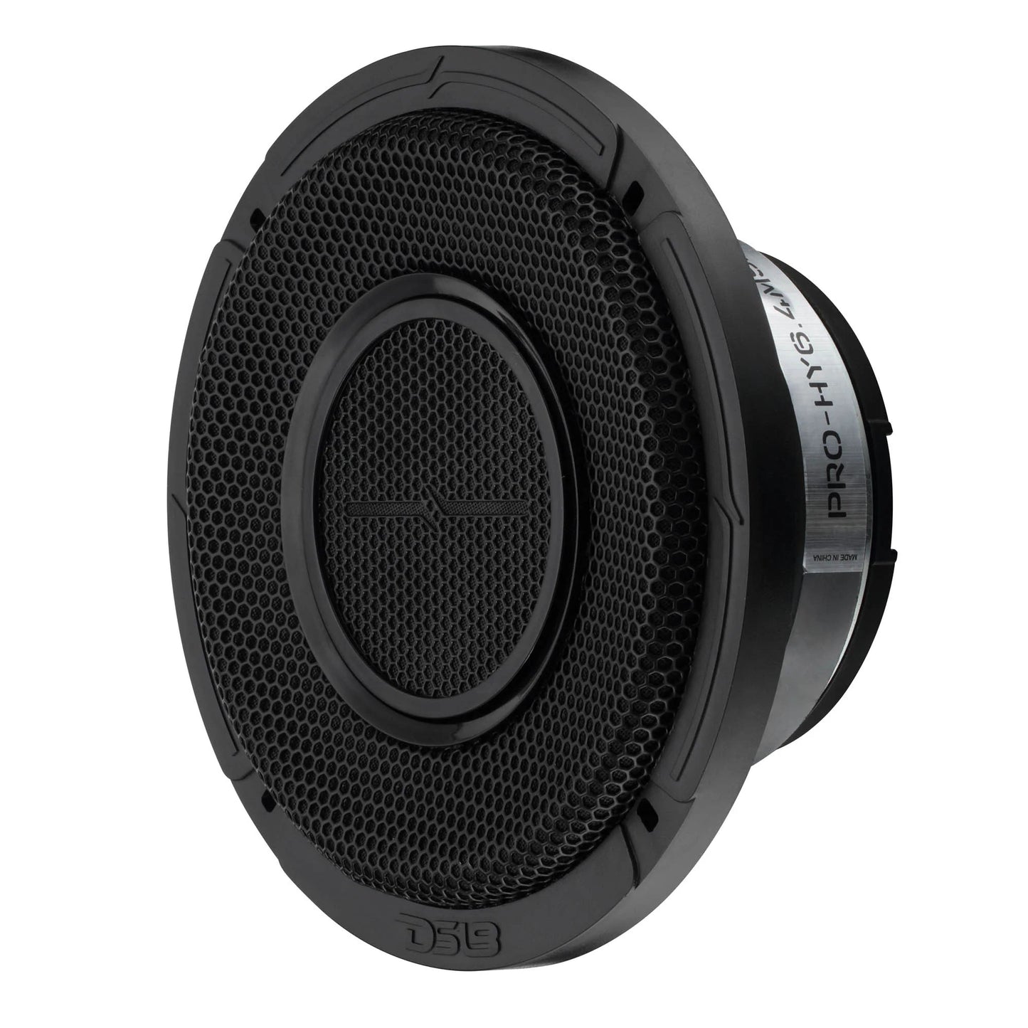 DS18 PRO 6.5" Shallow Coaxial Hybrid Mid-Range Loudspeaker with Built-in Driver | 150W RMS 4-Ohm
