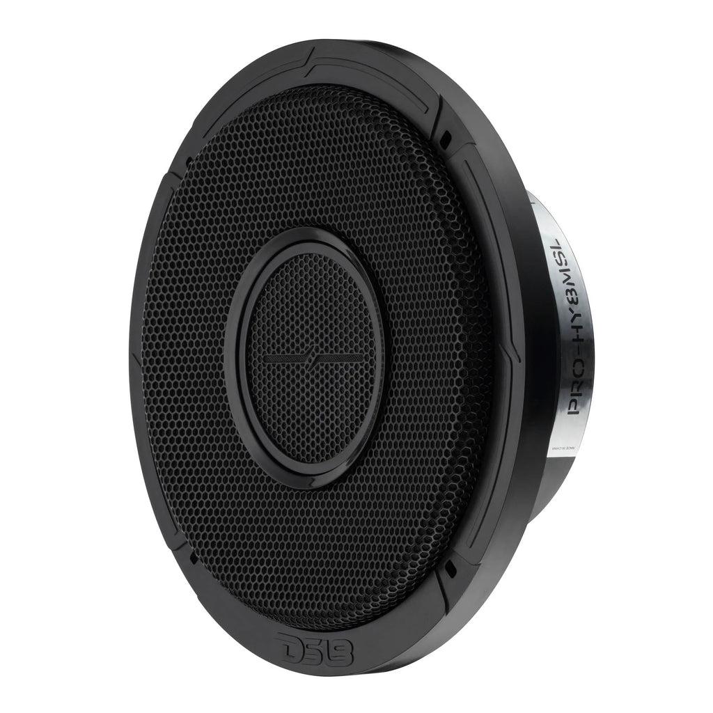 DS18 PRO 8" Shallow Coaxial Hybrid Mid-Range Loudspeaker with Built-in Driver | 200W RMS 8-Ohm