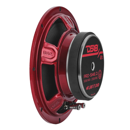 DS18 PRO 8" Slim Water-Resistant Mid-Range Loudspeaker | 250W RMS 2-Ohm