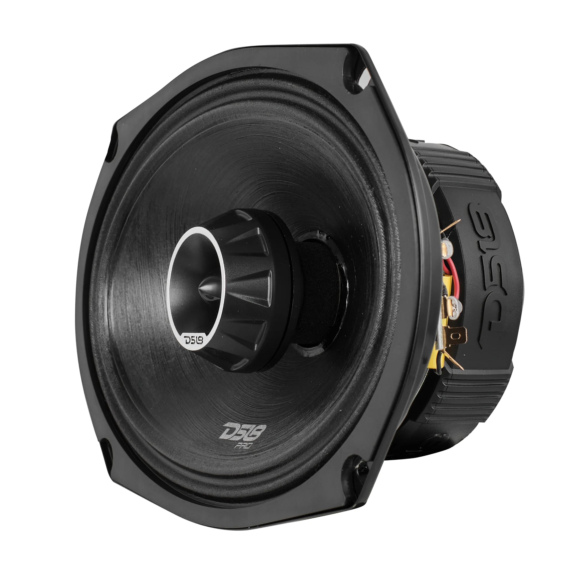 DS18 PRO-ZT 6x9" Coaxial Mid-Range Loudspeaker with Water-Resistant Cone Built-in Bullet Tweeter and Grill | 275W RMS 4-Ohm