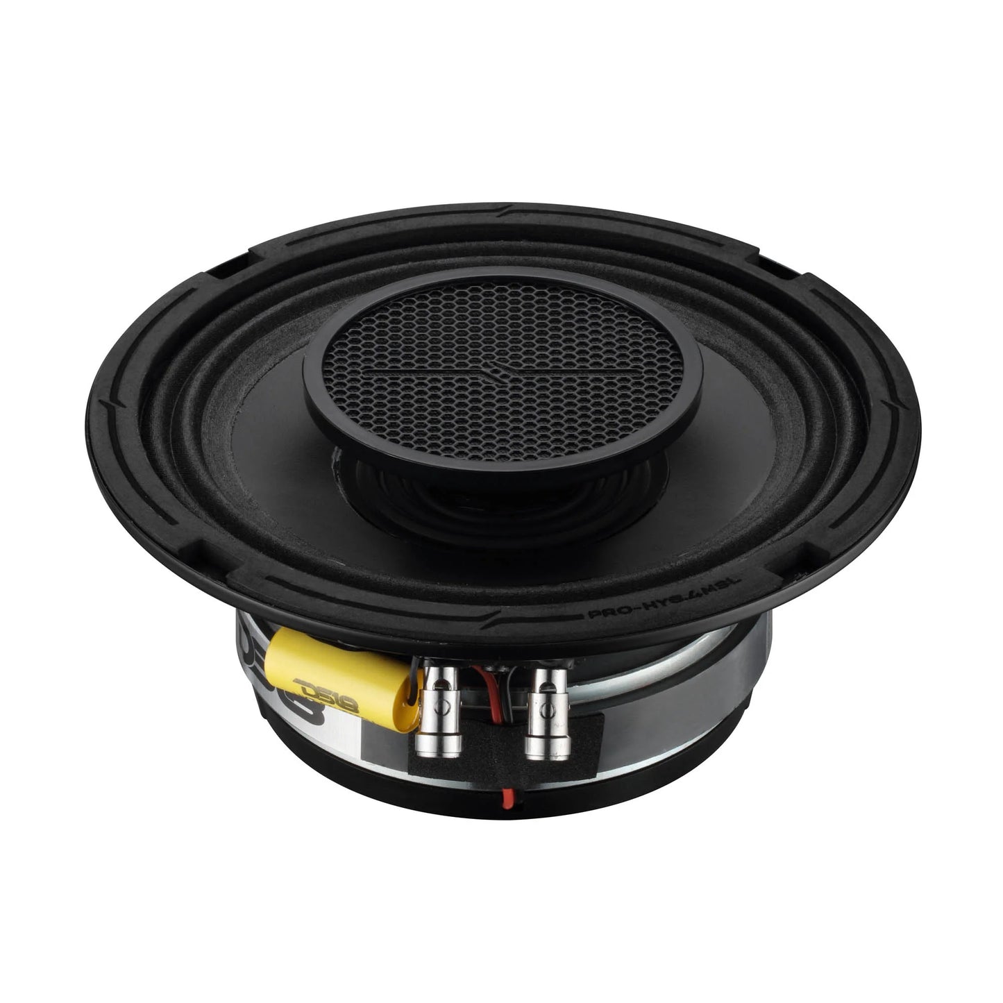 DS18 PRO 6.5" Shallow Coaxial Hybrid Mid-Range Loudspeaker with Built-in Driver | 150W RMS 4-Ohm