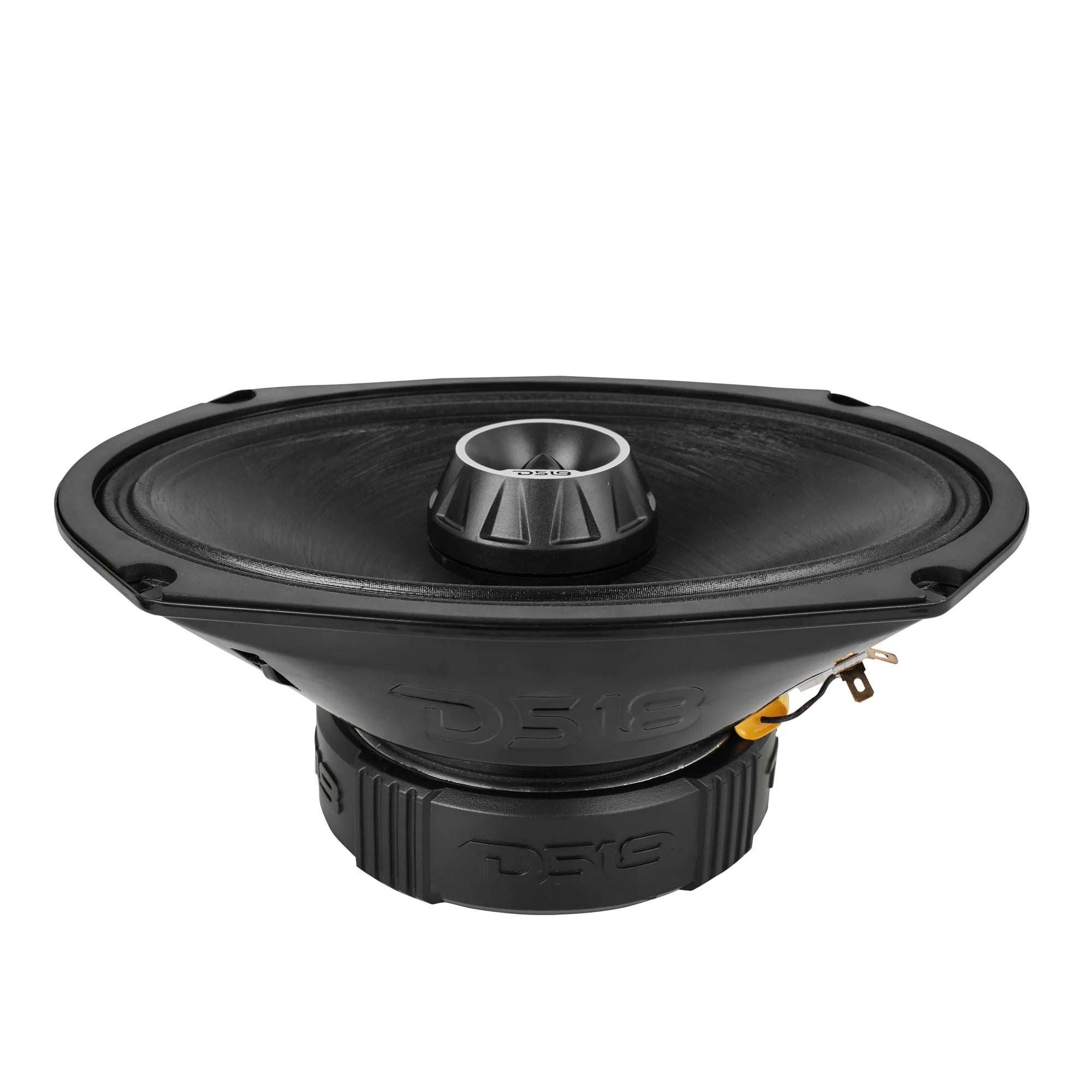 DS18 PRO-ZT 6x9" Coaxial Mid-Range Loudspeaker with Water-Resistant Cone Built-in Bullet Tweeter and Grill | 275W RMS 4-Ohm