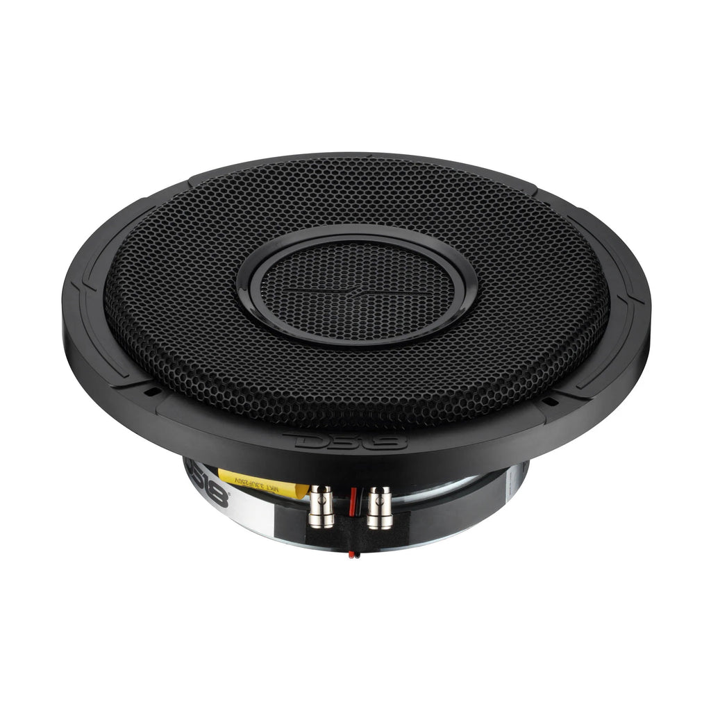 DS18 PRO 8" Shallow Coaxial Hybrid Mid-Range Loudspeaker with Built-in Driver | 200W RMS 8-Ohm