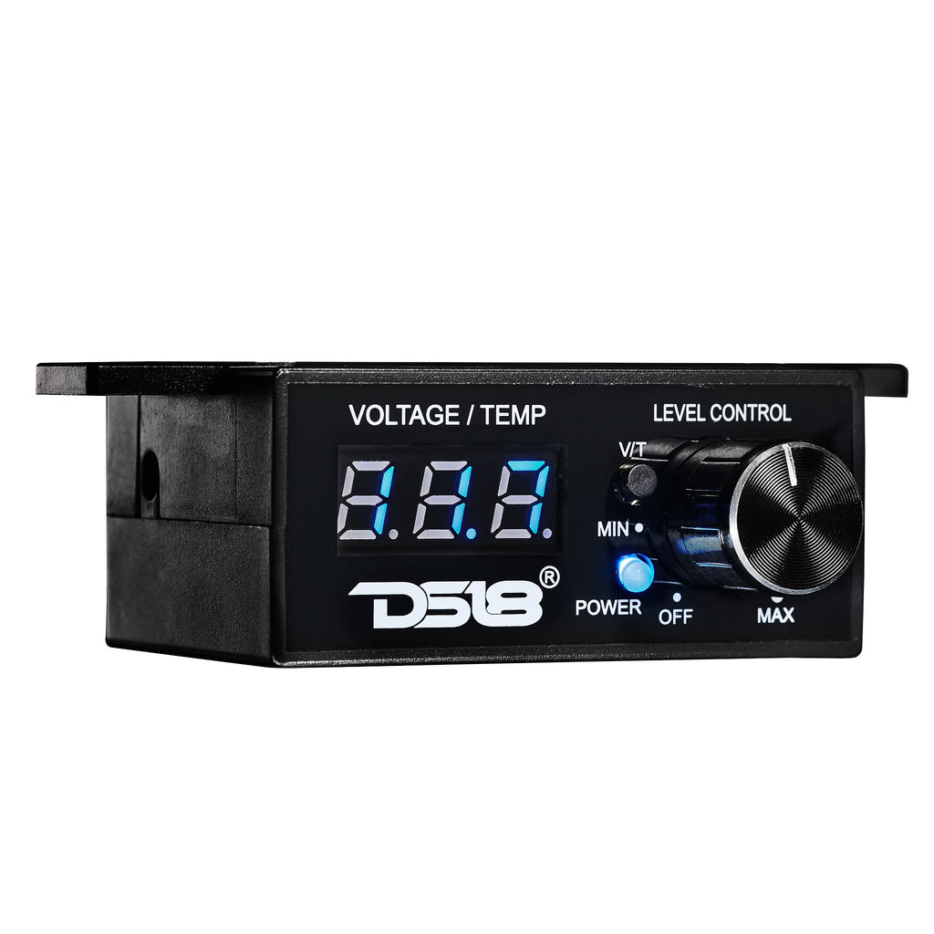 DS18 BKVTR Bass Knob with Voltmeter and Temperature Display