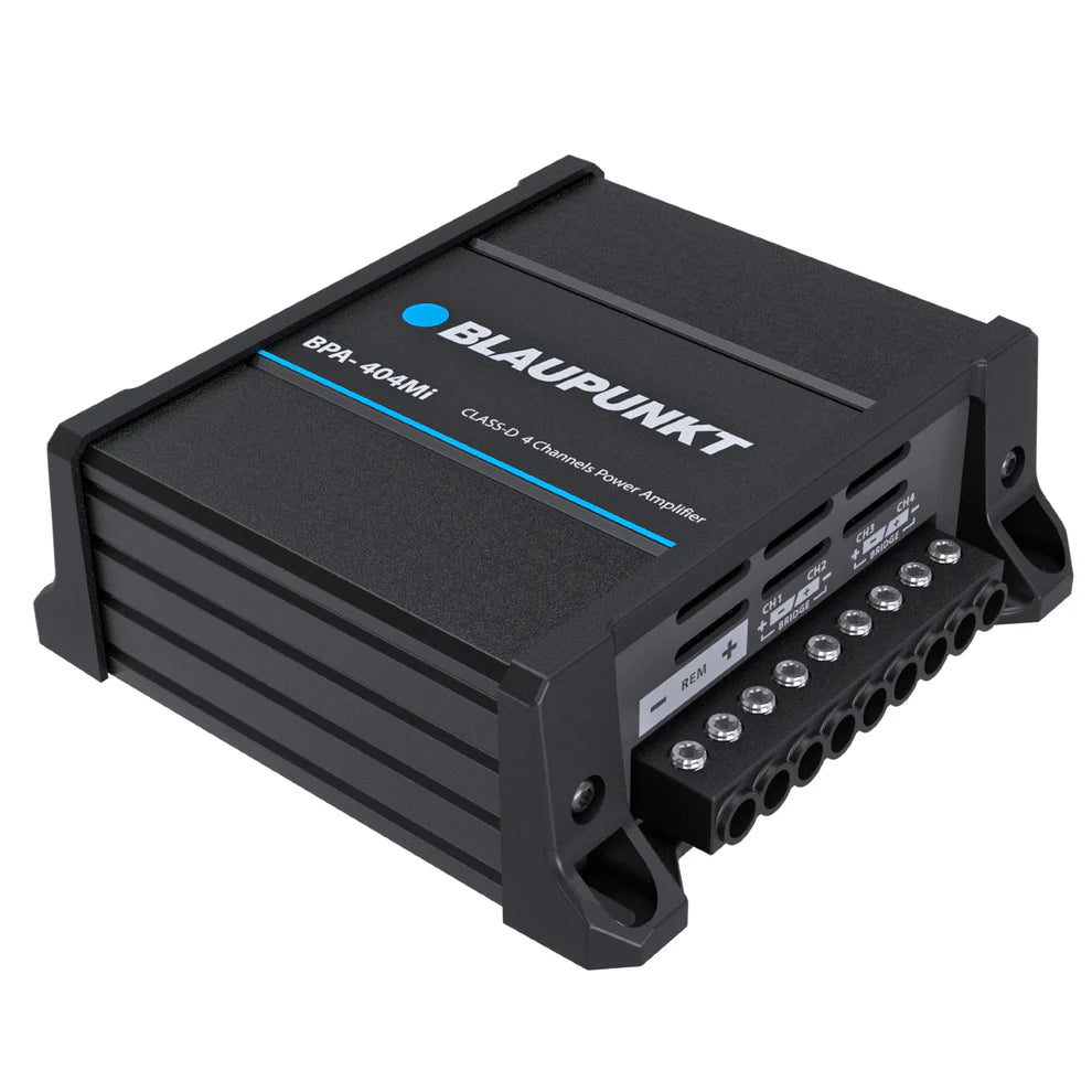 Blaupunkt BPA-404MI Class D Full Range Mini 4-channel Amplifier