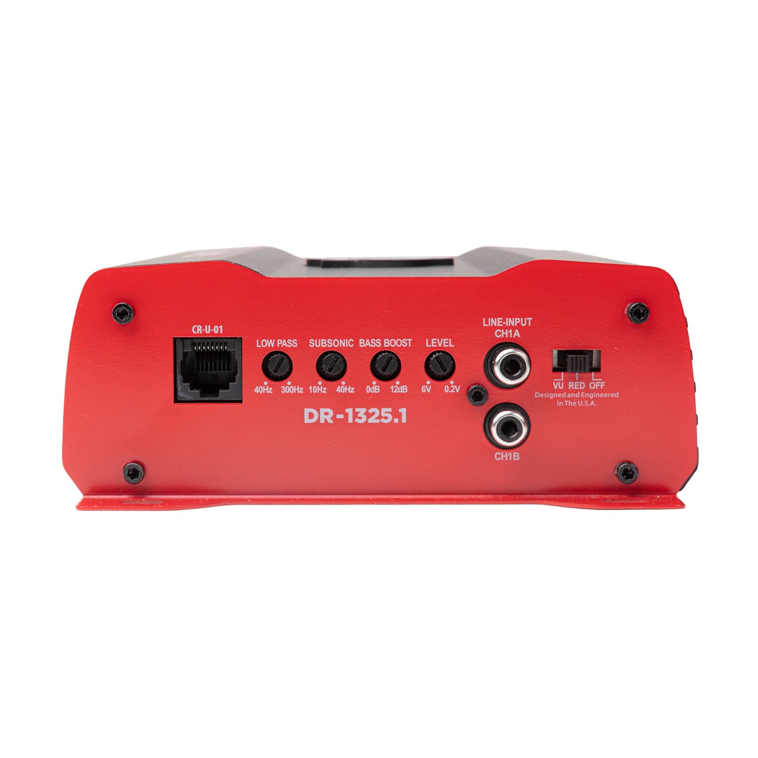 Crunch V-Drive DR1325.1 1-Channel Amp 1325W Max