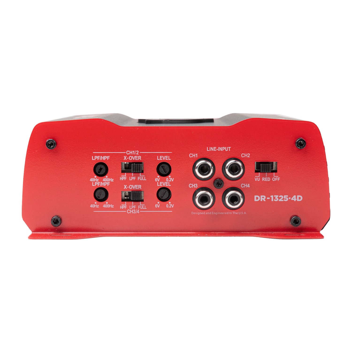 Crunch V-Drive DR-1325.4D 4-Channel Amp