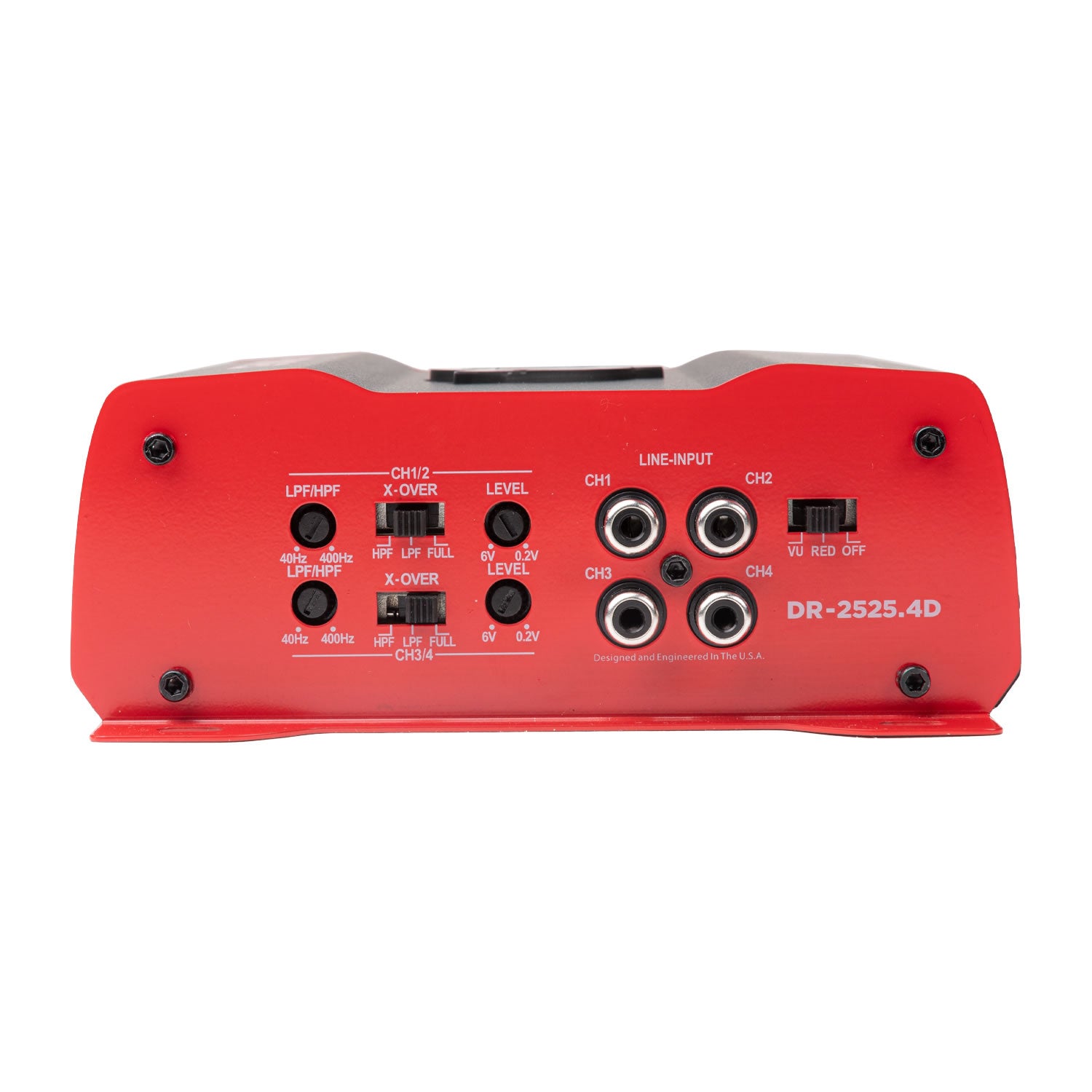 Crunch V-Drive DR-2525.4D 4-Channel Amp