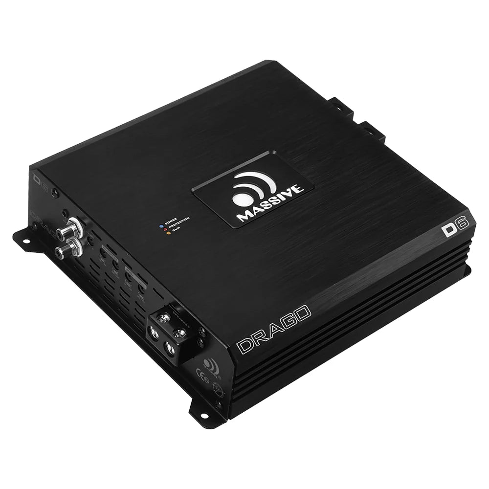 Massive Audio D6 Micro 1-Channel Amplifier