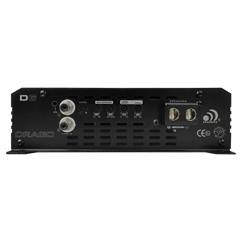 Massive Audio D6 Micro 1-Channel Amplifier