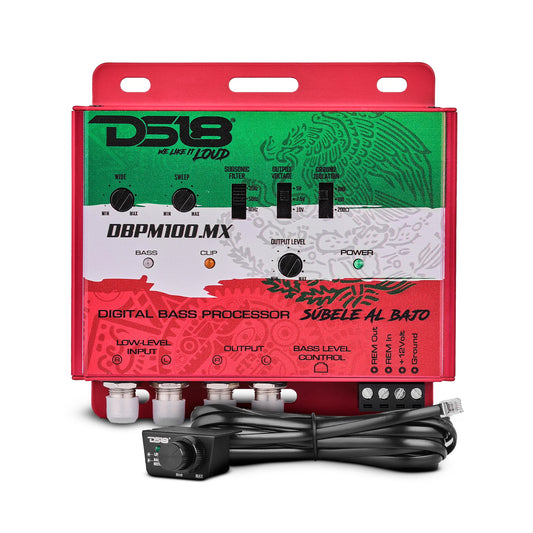 DS18 DBPM100.MX Digital Bass Processor with Mexico Design