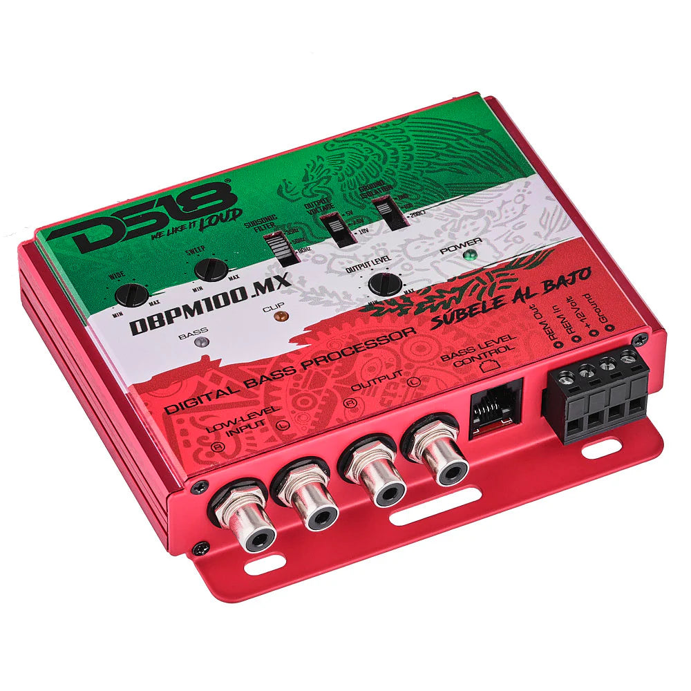 DS18 DBPM100.MX Digital Bass Processor with Mexico Design