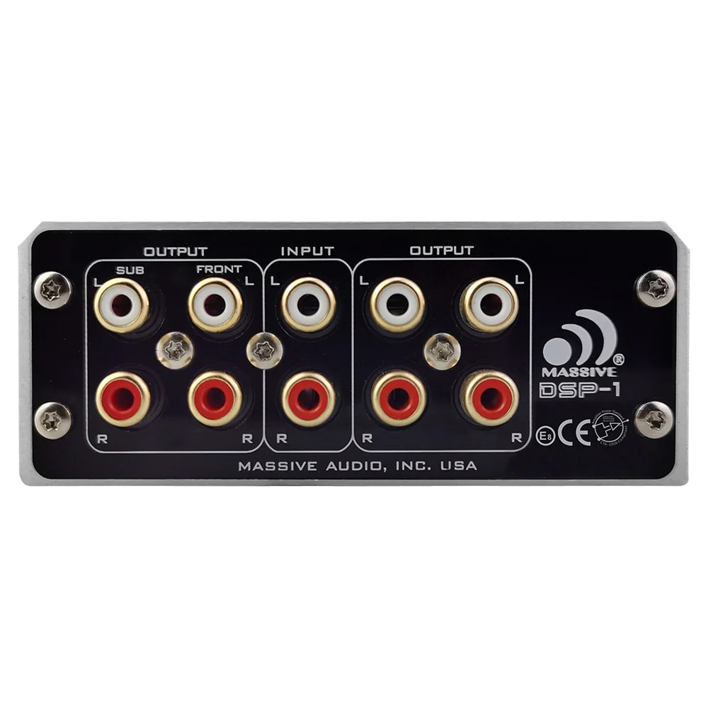 Massive Audio DSP1 Digital Signal Processor DSP with built-in amp