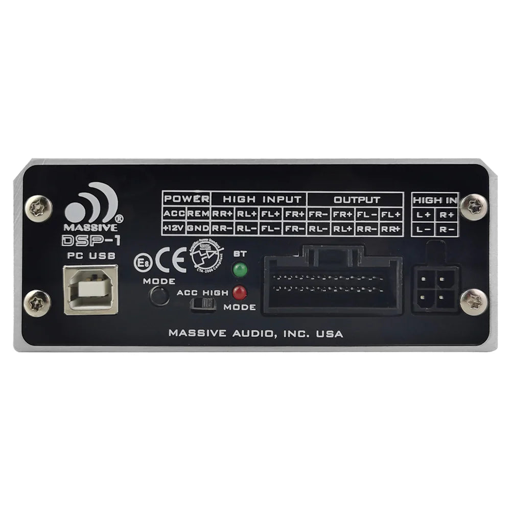 Massive Audio DSP1 Digital Signal Processor DSP with built-in amp