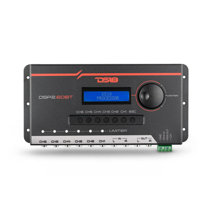 DS18 DSP2.6DBT 2 Channel In to 6 Channel Out DSP with Bluetooth