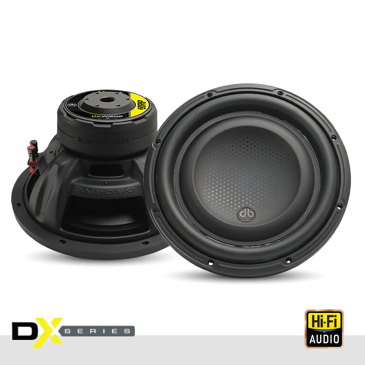 DB Drive DX-W12D2 DX 12" Dual 2 or 4-Ohm Subwoofer