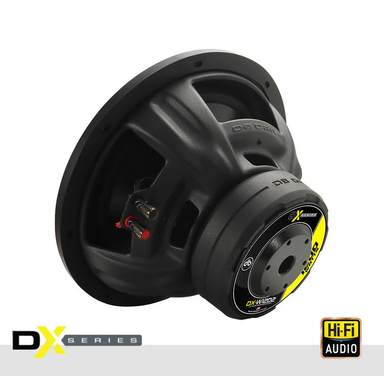 DB Drive DX-W12D2 DX 12" Dual 2 or 4-Ohm Subwoofer