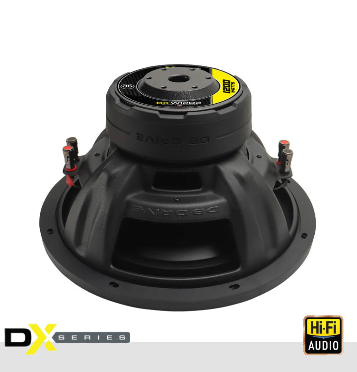 DB Drive DX-W12D2 DX 12" Dual 2 or 4-Ohm Subwoofer