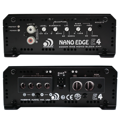 Massive Audio E4 Micro 1-Channel Amplifier