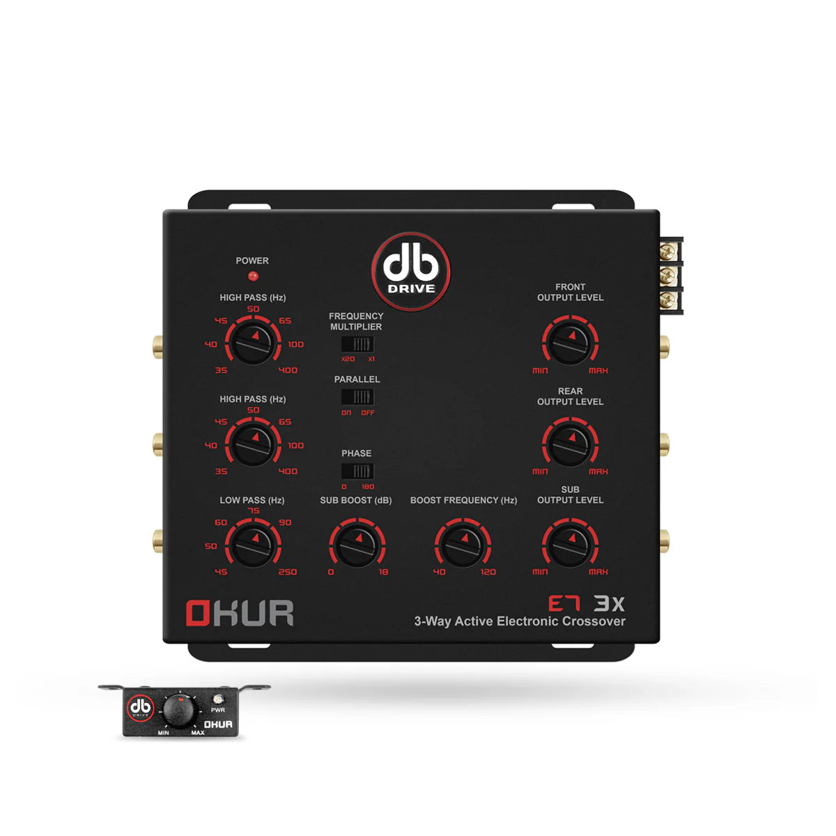 DB Drive E73X 3-Way Active Crossover