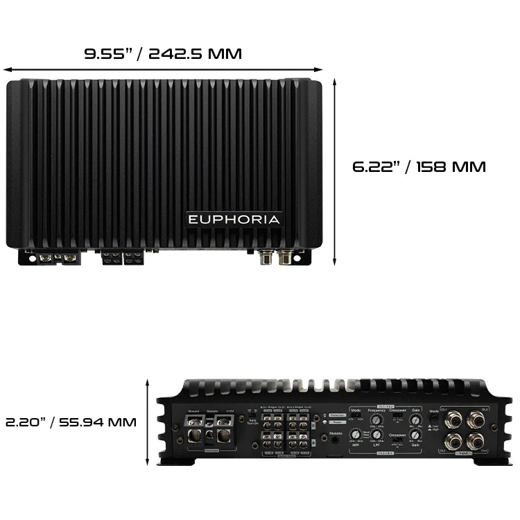 DB Euphoria EA4.600 4-Channel Class D Amplifier