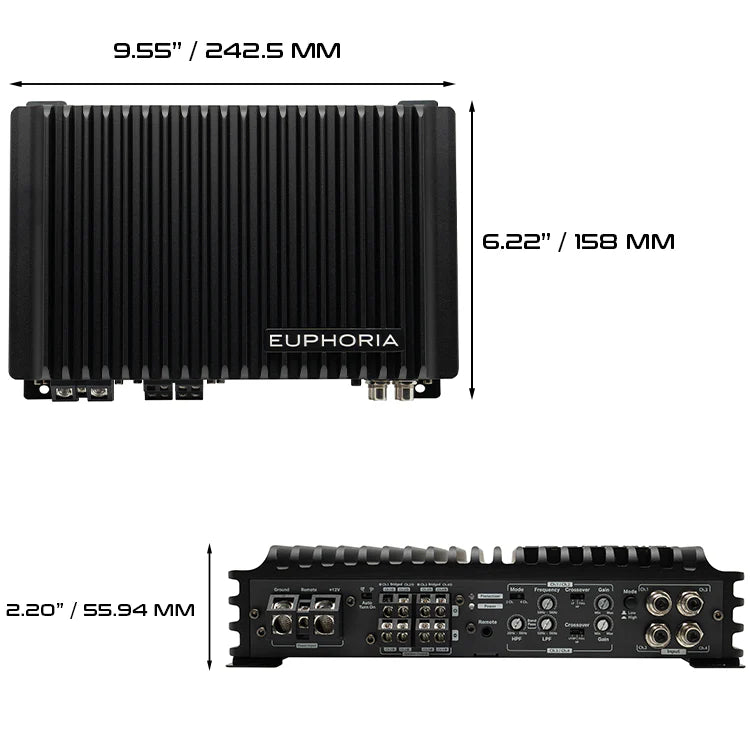 DB Euphoria EA4.900 4-Channel Class D Amplifier