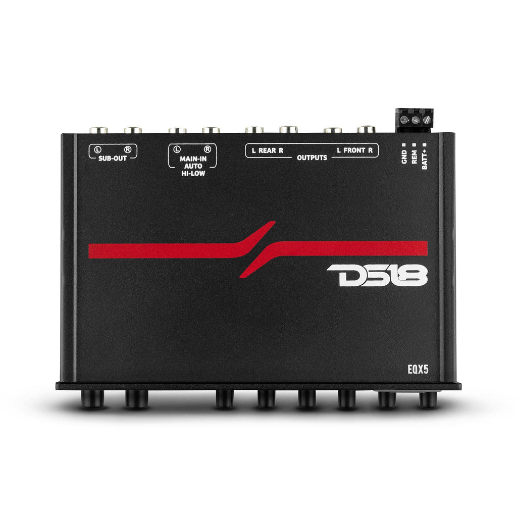 DS18 EQX5 5 Band Equalizer with High Level Input
