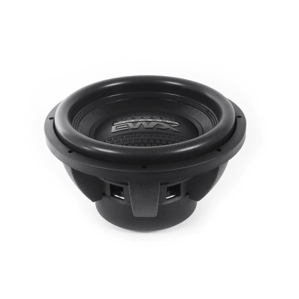 Euphoria EWXB12D2 : 12" Dual 2 or 4-Ohm Subwoofer Black Out Edition