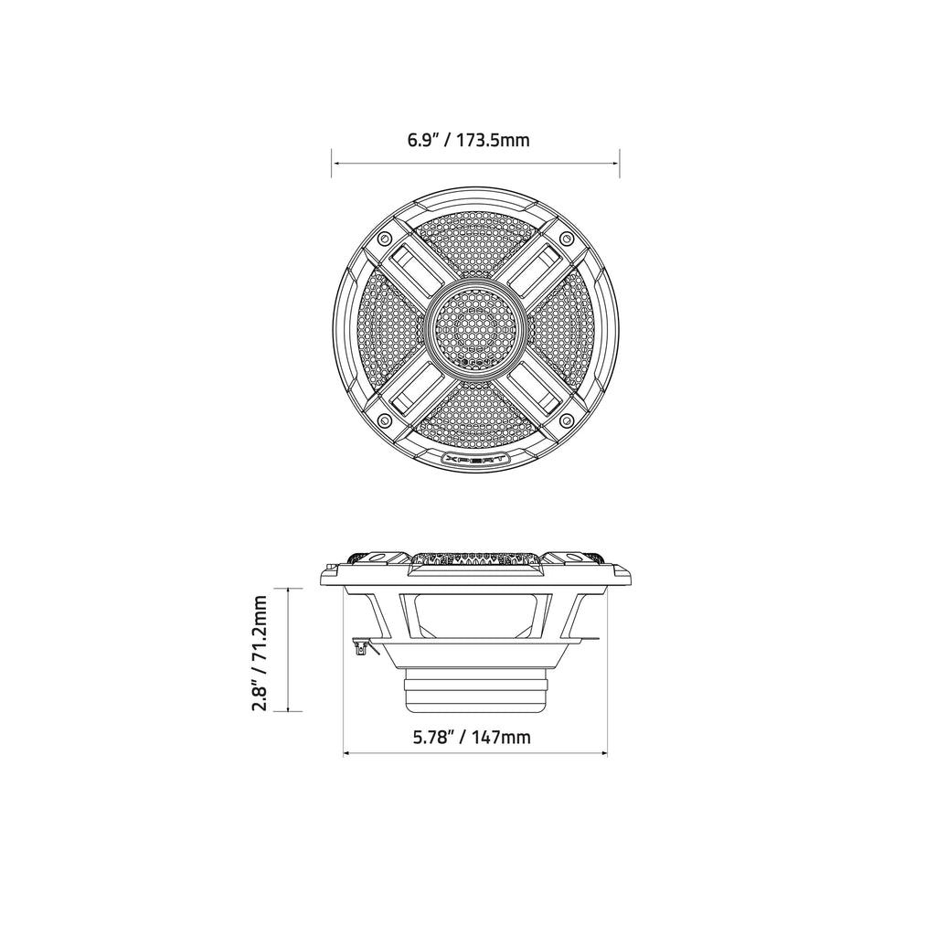 DB Drive Euphoria EX6NPS-CF 6.5" Point Source Loudspeakers