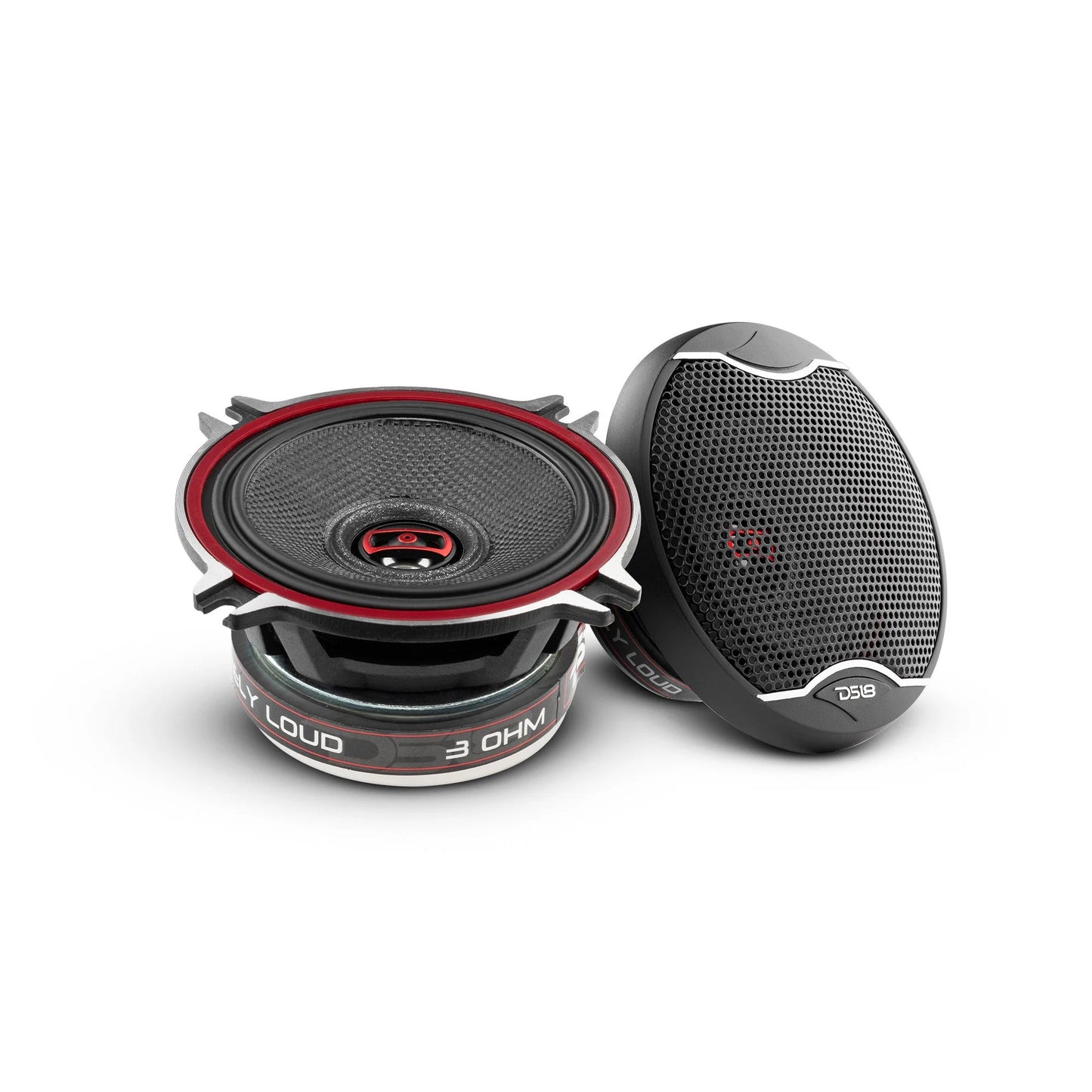 DS18 EXL 4" 2-Way Coaxial Speaker with Fiber Glass Cone | 60W RMS 3-Ohm