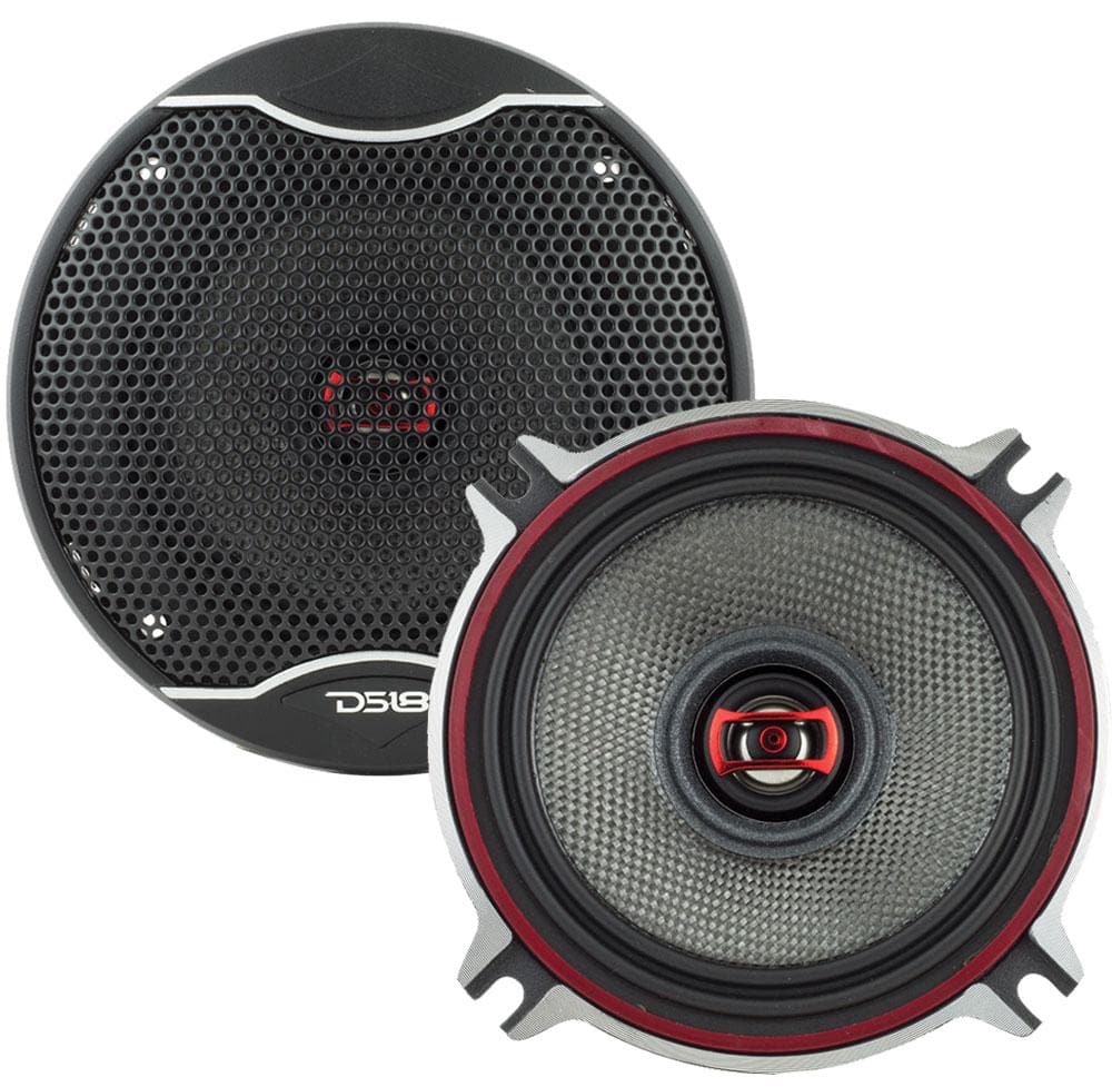 DS18 EXL 4" 2-Way Coaxial Speaker with Fiber Glass Cone | 60W RMS 3-Ohm