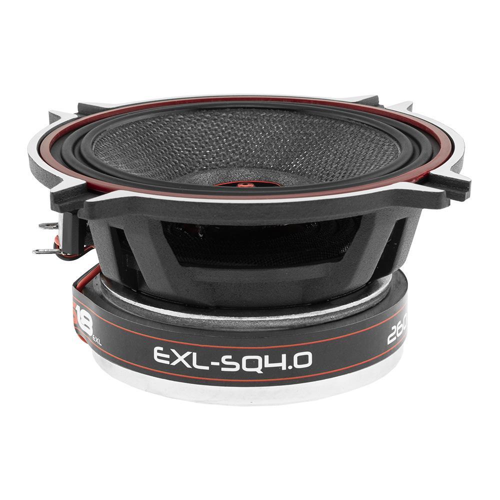 DS18 EXL 4" 2-Way Coaxial Speaker with Fiber Glass Cone | 60W RMS 3-Ohm