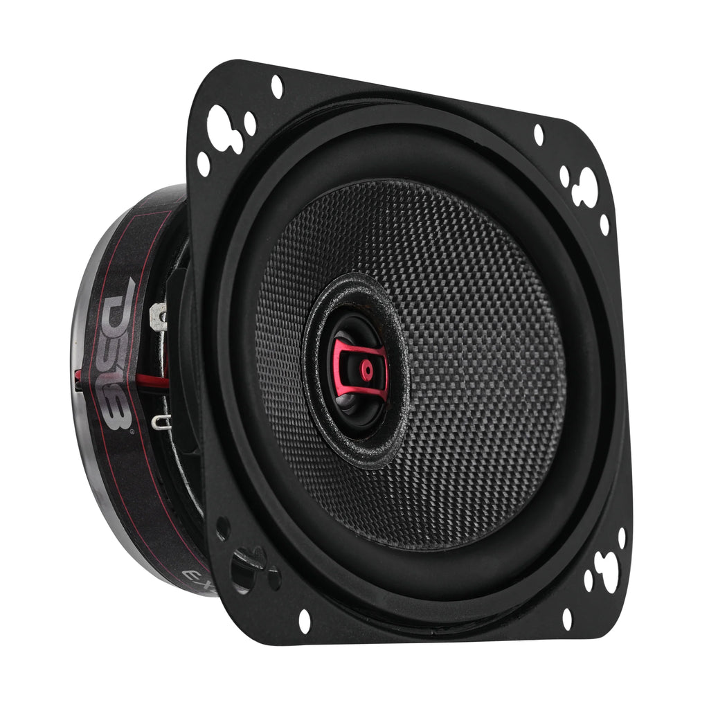 DS18 EXL 4x6” 2-Way Coaxial Speaker with Fiber Glass Cone | 60W RMS 3-Ohm