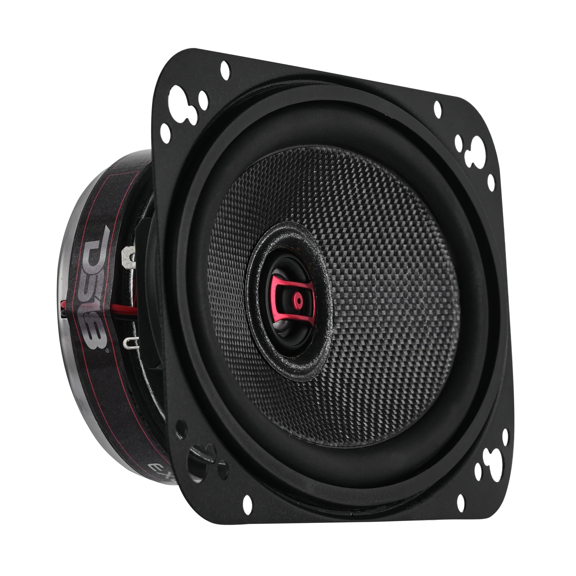 DS18 EXL 4x6” 2-Way Coaxial Speaker with Fiber Glass Cone | 60W RMS 3-Ohm