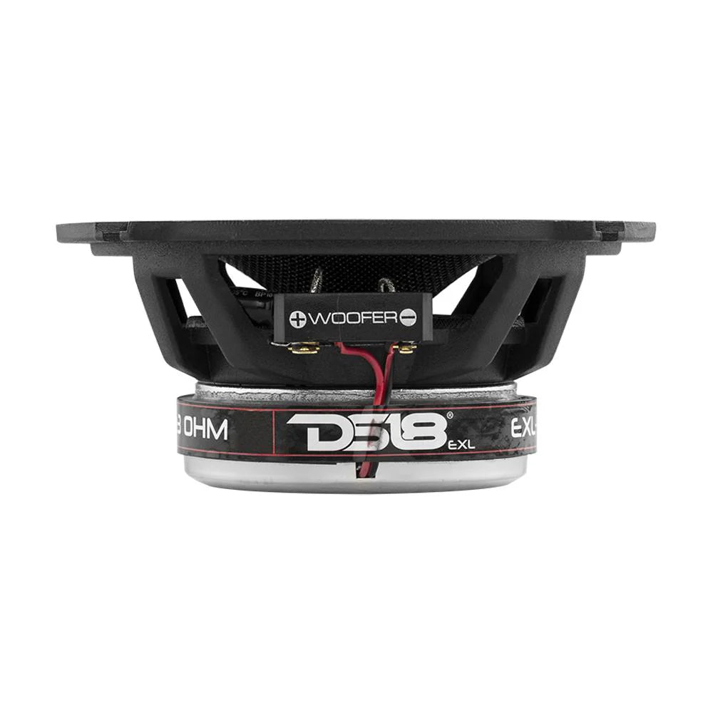 DS18 EXL-SQ5.25 5.25" 2-Way 3 Ohm Coaxial Speakers